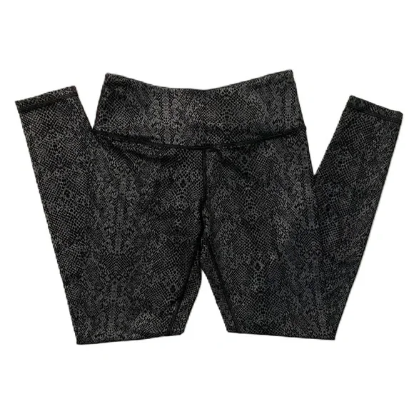 NWOT Victoria’s Secret Knockout Tights Size S Black Snake Foil - Picture 3 of 7